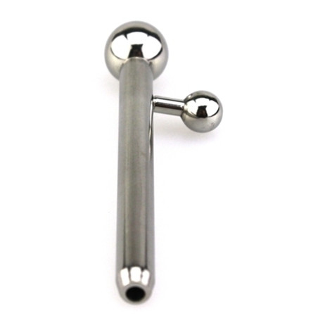 Plug d'urètre percé ALBERT WAND 6.5cm | Diamètre 8mm