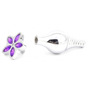 Plug bijou anal MAPLE DIAMOND 6.5 x 2.8 cm