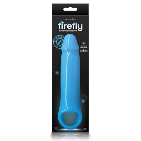 Gaine pour pénis GLOW Firefly 20cm