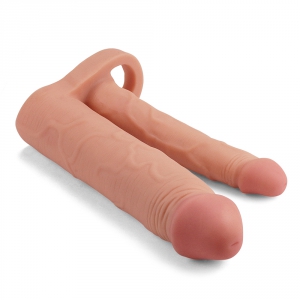 Gaine DOUBLE PENIS 18 x 4 cm