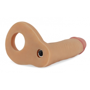 Gode pour double pénétration Vibrant de 12cm