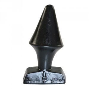 Plug anal ZIZI STOPPER Noir de 10 x 5 cm par Zizi XXX