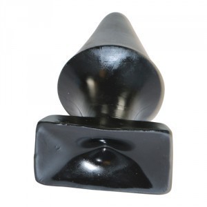 Plug anal ZIZI STOPPER Noir de 10 x 5 cm par Zizi XXX