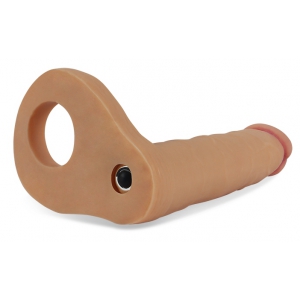 Gode Vibrant pour Double Pénétration 14 x 3 cm