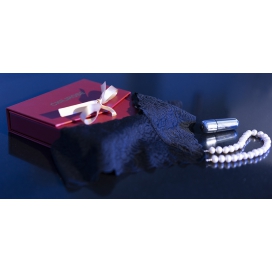 String perlé IZIA + Mini Vibro Noir 2