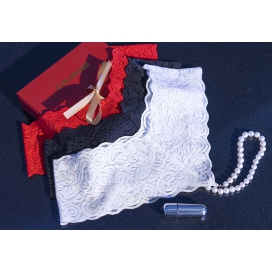 String perlé IZIA + Mini Vibro Rouge 2