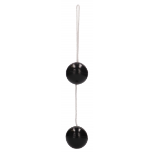 Boules anales DUO ORGASMUS Noires de 3.3 cm