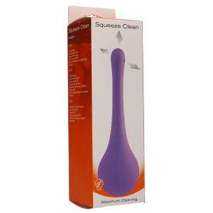 Poire de lavement anal SQUEEZE 14 x 2 cm Violet