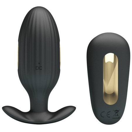 Plug Vibrant et Electro ROYAL PLEASURE KELLY 8 x 3.4 cm