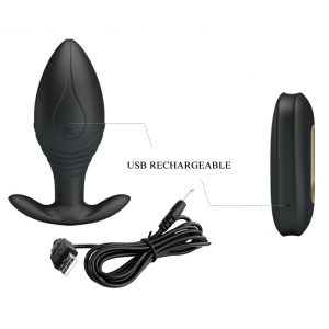 Plug Vibrant REGINA ROYAL PLEASURE Pretty Love 8 x 3.4 cm