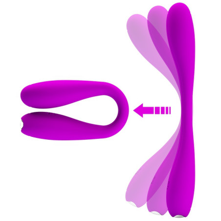 Vibro YEDDA Pretty Love 17 x 2.7cm Violet
