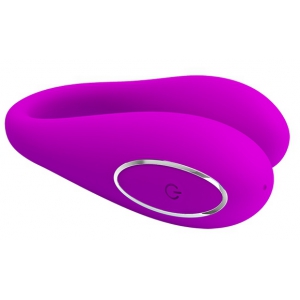 Stimulateur de clitoris connecté AUGUST Pretty Love 7 x 2.5 cm Violet