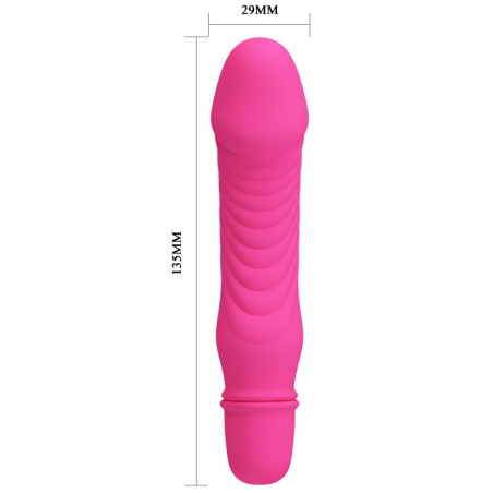 Vibromasseur STEV Pretty Love 11 x 2.8 cm Fuchsia