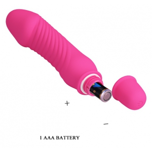 Vibromasseur STEV Pretty Love 11 x 2.8 cm Fuchsia