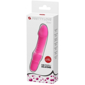 Vibromasseur STEV Pretty Love 11 x 2.8 cm Fuchsia 2