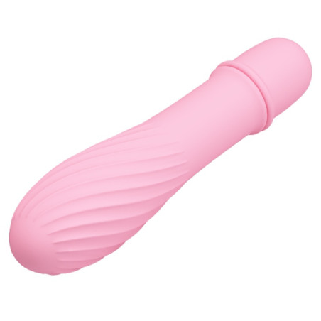 Vibromasseur SOLOMON Pretty Love 9 x 2.8 cm Rose pâle