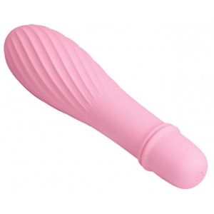 Vibromasseur SOLOMON Pretty Love 9 x 2.8 cm Rose pâle