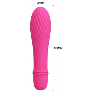 Vibromasseur SOLOMON Pretty Love 9 x 2.8 cm Rose