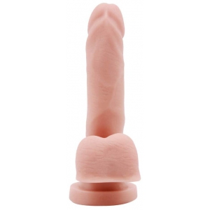 Gode réaliste THE GLAD EYE 11 x 3 cm Flesh