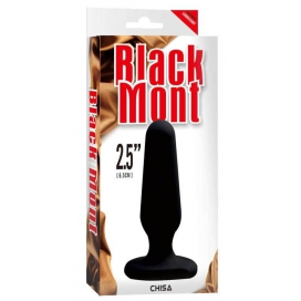 Plug Silicone BLACK MONT 6.5 x 2.2 cm 2