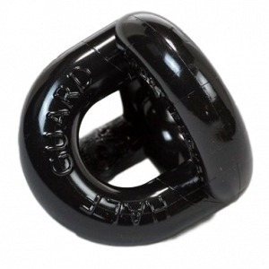 Ballstretcher Sport Fucjer Half Guard noir pour renforcer l'érection