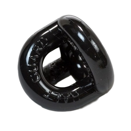 Ballstretcher Sport Fucjer Half Guard noir pour renforcer l'érection