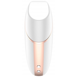 Stimulateur de clitoris connecté LOVE TRIANGLE Satisfyer Blanc