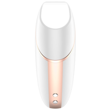 Stimulateur de clitoris connecté LOVE TRIANGLE Satisfyer Blanc