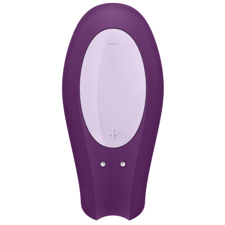 Stimulateur connecté DOUBLE JOY Satisfyer Mauve
