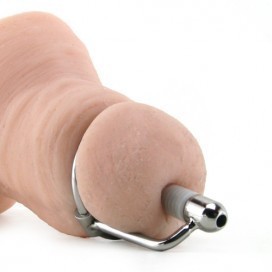 Sonde urétrale flexible de 10cm avec anneau de gland 2