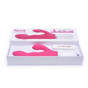 Vibro Rabbit connecté NORA Lovense 12 x 3.4 cm