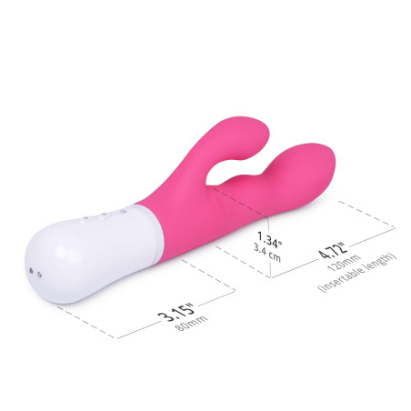 Vibro Rabbit connecté NORA Lovense 12 x 3.4 cm