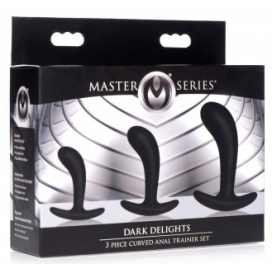 Lot de 3 Plugs Silicone DARK DELIGHTS 2
