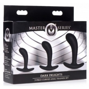 Lot de 3 Plugs Silicone DARK DELIGHTS