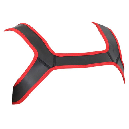 Harnais en néoprène NEO HARNESS Noir-Rouge