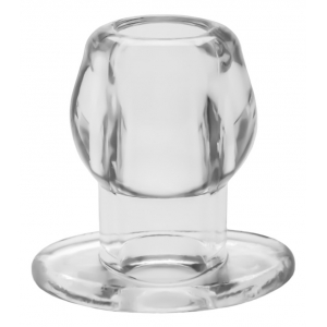 Ass Tunnel Plug SIlicone Large Transparent 7.6  x 6.2 cm