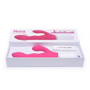 Vibro Rabbit connecté NORA Lovense 12 x 3.4 cm