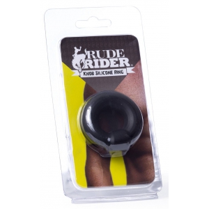 Cockring en silicone KNOB Noir