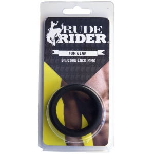 Cockring en silicone THICK RING Noir