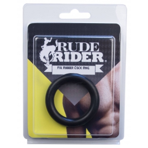 Cockring épais FIX RUBBER THICK Noir