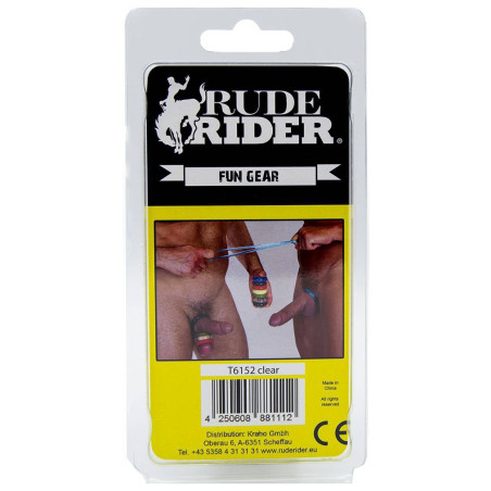 Cockring souple FAT STRETCHY Transparent