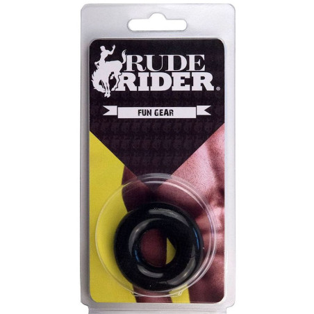 Cockring souple FAT STRETCHY Noir