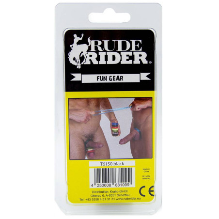 Cockring souple FAT STRETCHY Noir