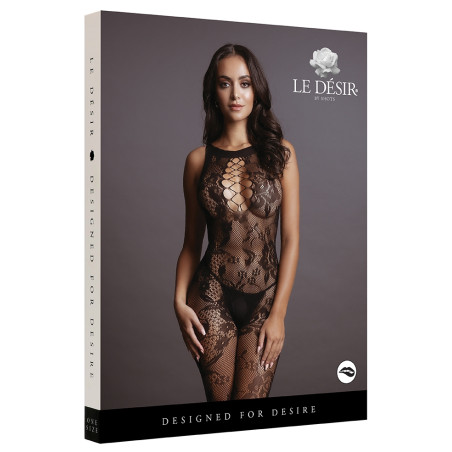 Combi sexy CRISS CROSS NECK Noir