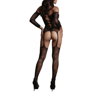 Combi sexy CRISS CROSS DEEP Noir