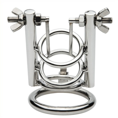 Cage de chasteté avec Écarteur d'urètre | Diamètre 3cm