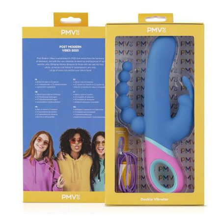 Vibro Double Rabbit VICE 23 x 3.5 cm