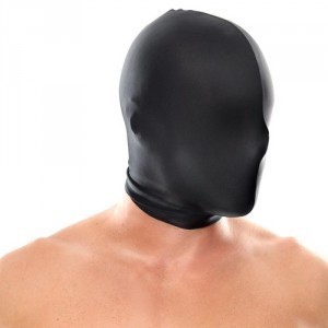 Cagoule sm couvrant entièrement le visage pour être à la merci de votre partenaire