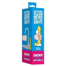 Savon Forme Pénis DICKY SOAP Jaune 2
