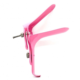 Speculum Acier CUSCO 10 cm | Largeur 3-10 cm Rose